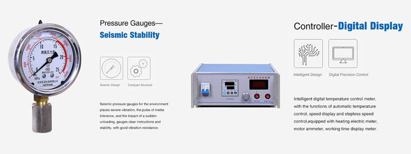 Laboratory high pressure reactor features