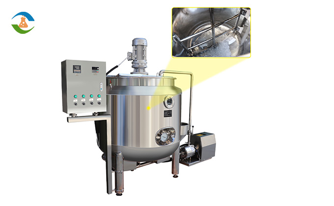 Stainless Steel Mixing Tank with Agitator-3