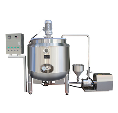 Stainless Steel Mixing Tank with Agitator