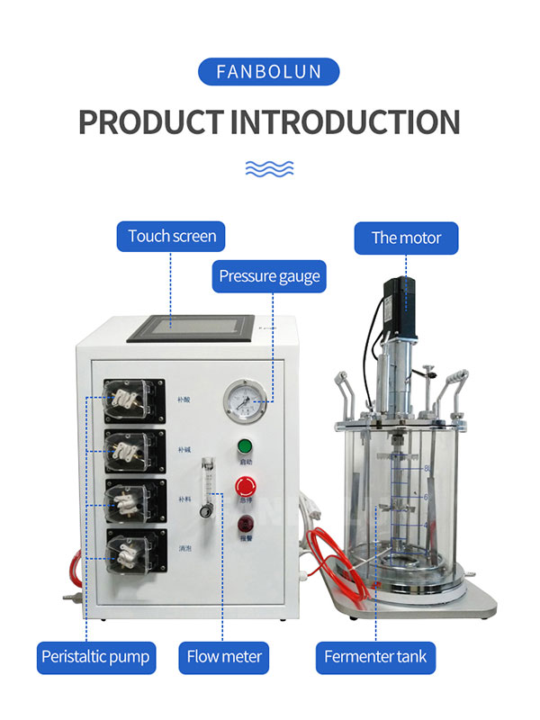 Lab bioreactor fermenter