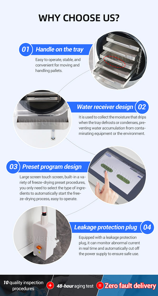 food freeze dryer features
